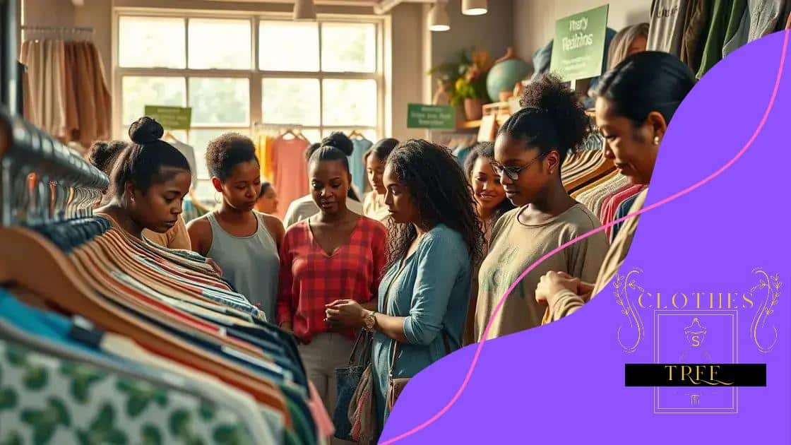 Practical steps for ethical fashion choices