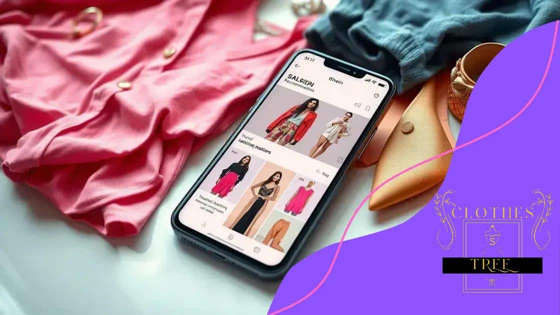 Personalized shopping experience with recommendations