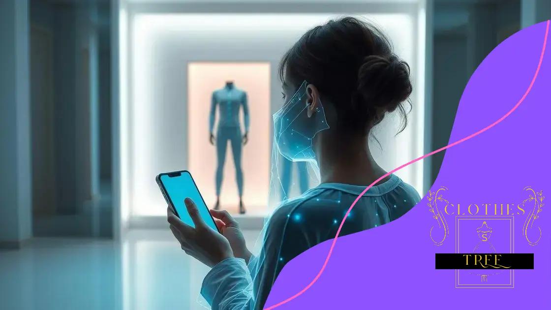 Exploring the virtual fitting room feature