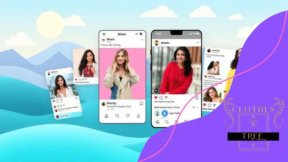 The role of social media in Shein