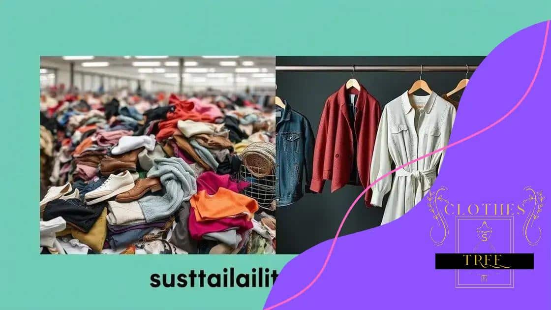 Sustainability challenges in fast fashion