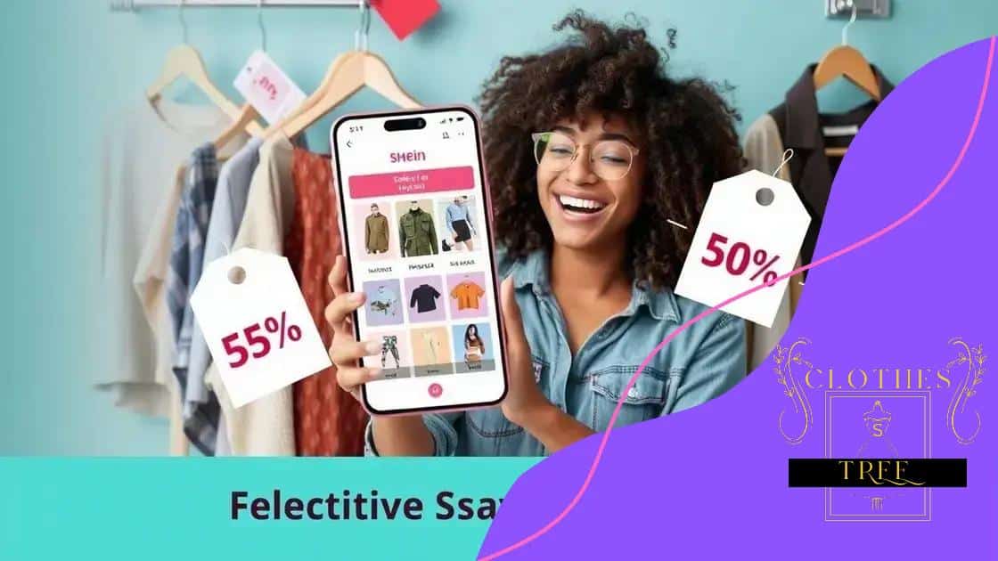 Tips for maximizing your savings on Shein